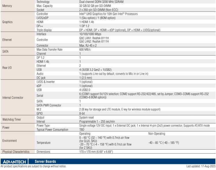 研華AIMB-218 板載Intel? 第8代 奔騰/賽揚(yáng)/凌動系列處理器。支持獨(dú)立三顯，超薄緊湊，無風(fēng)扇設(shè)計(jì)，支持寬溫。